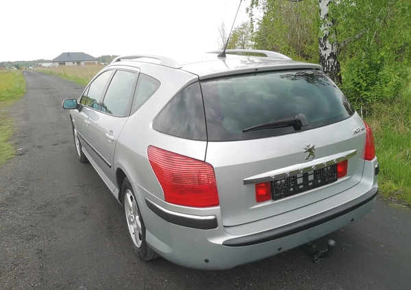 Peugeot 407 cena 10900 przebieg: 221000, rok produkcji 2006 z Ryki małe 781